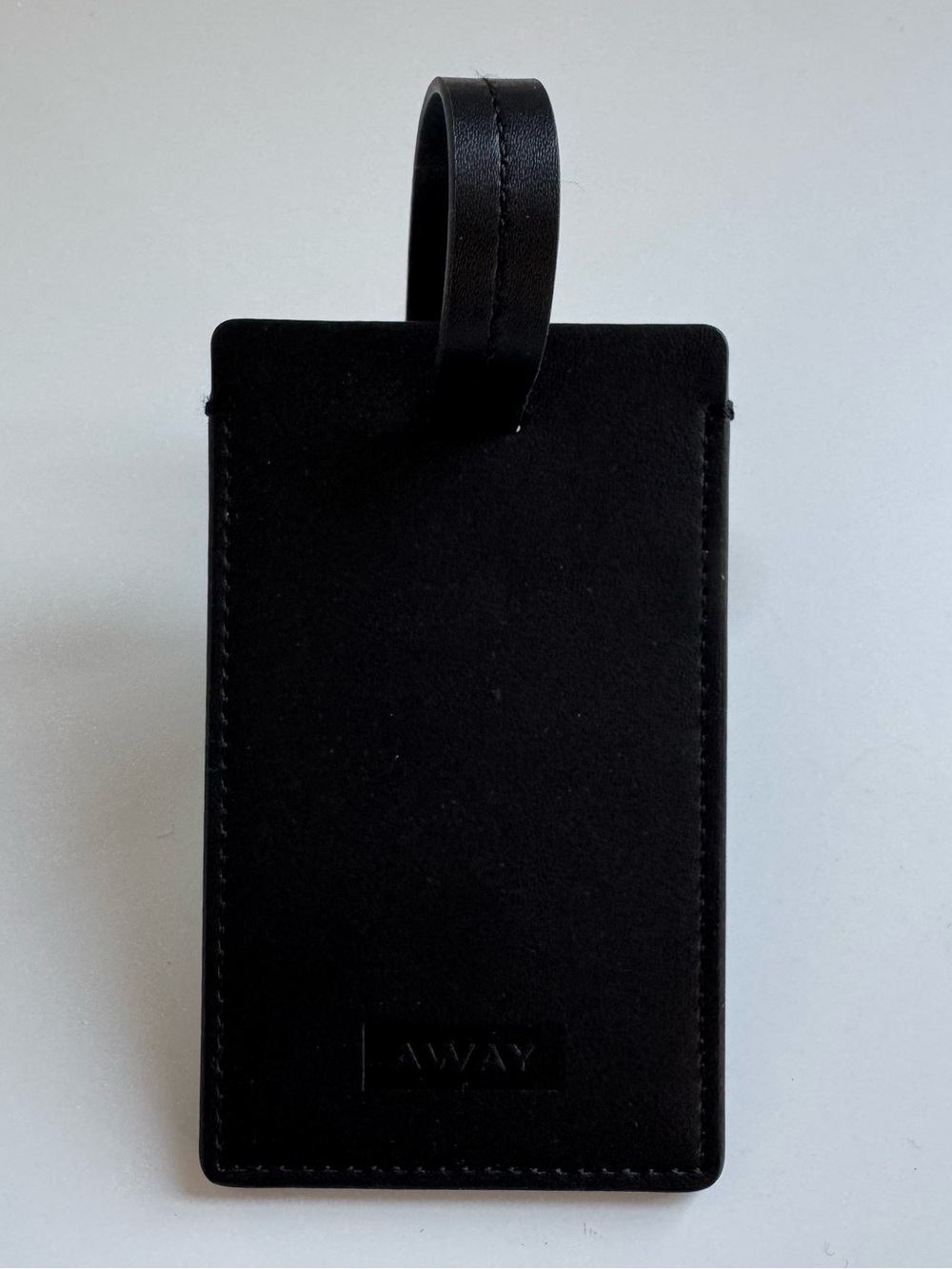 NWT Away Black Luggage Tag | Minimalist Travel Bag Accessory